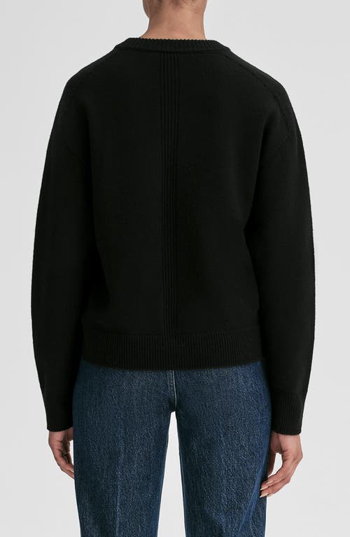 A.l.c . Calven V-neck Cashmere Sweater In Black
