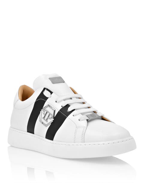 Leather Lo-Top Sneakers Hexagon Ultra Unisex