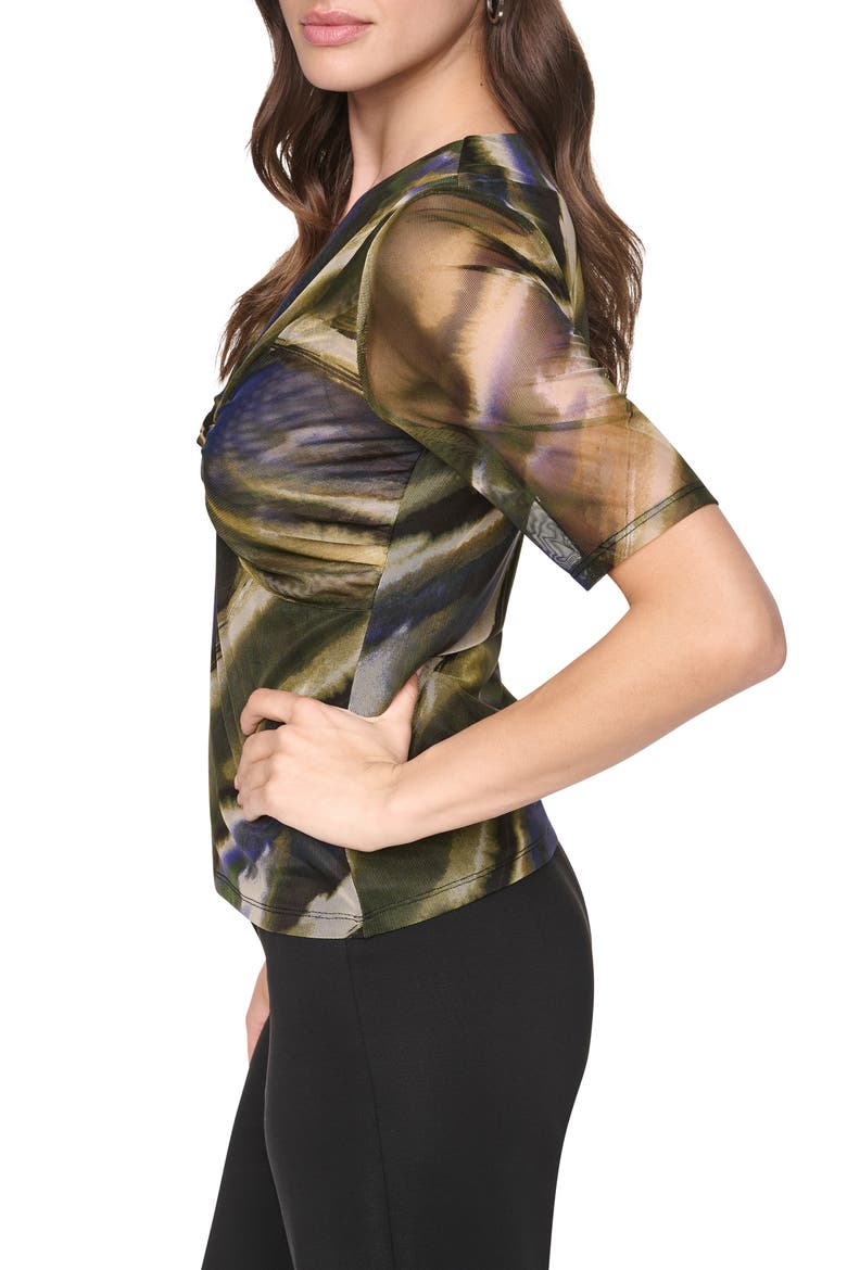 Twist Front Mesh Top, Alternate, color, BRUSHED RIVERSIDE