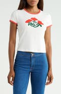 MOTHER The Itty Bitty Cotton Graphic Baby Tee