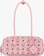 MCM Small Aren East West Shoulder Bag in Visetos