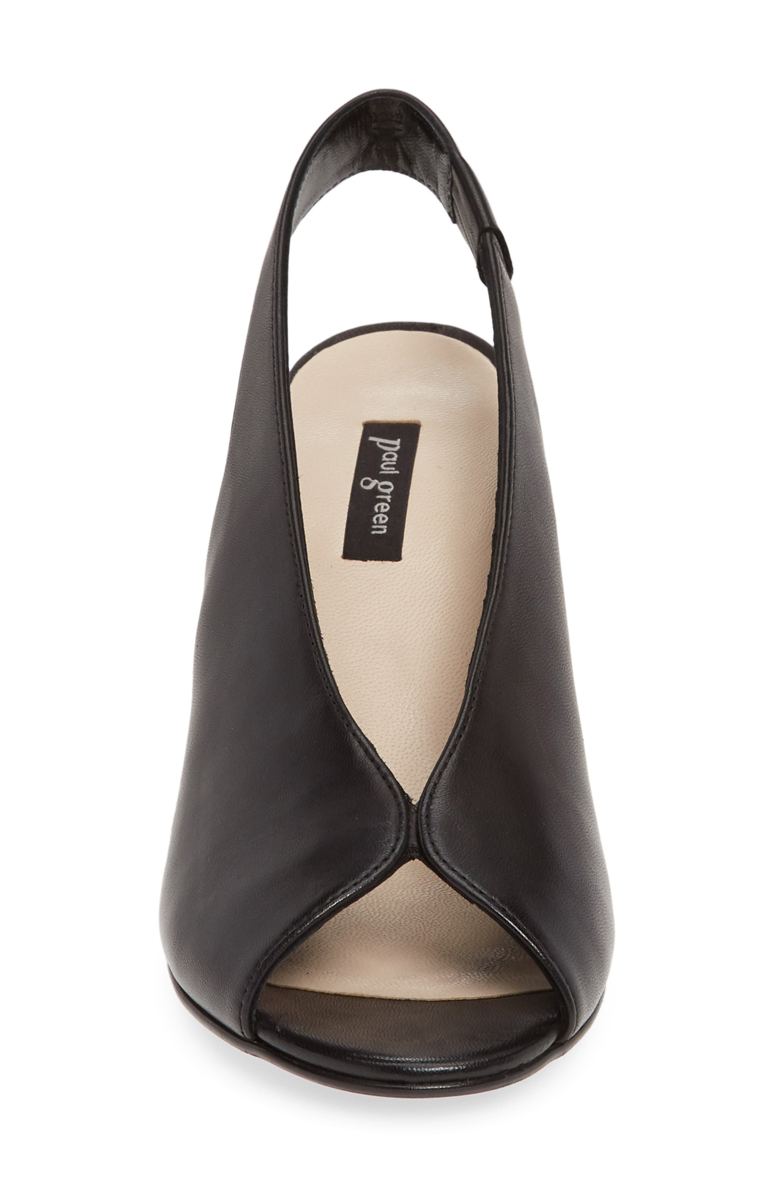 Paul Green Avanti Peep Toe Slingback Sandal, Alternate, color, 