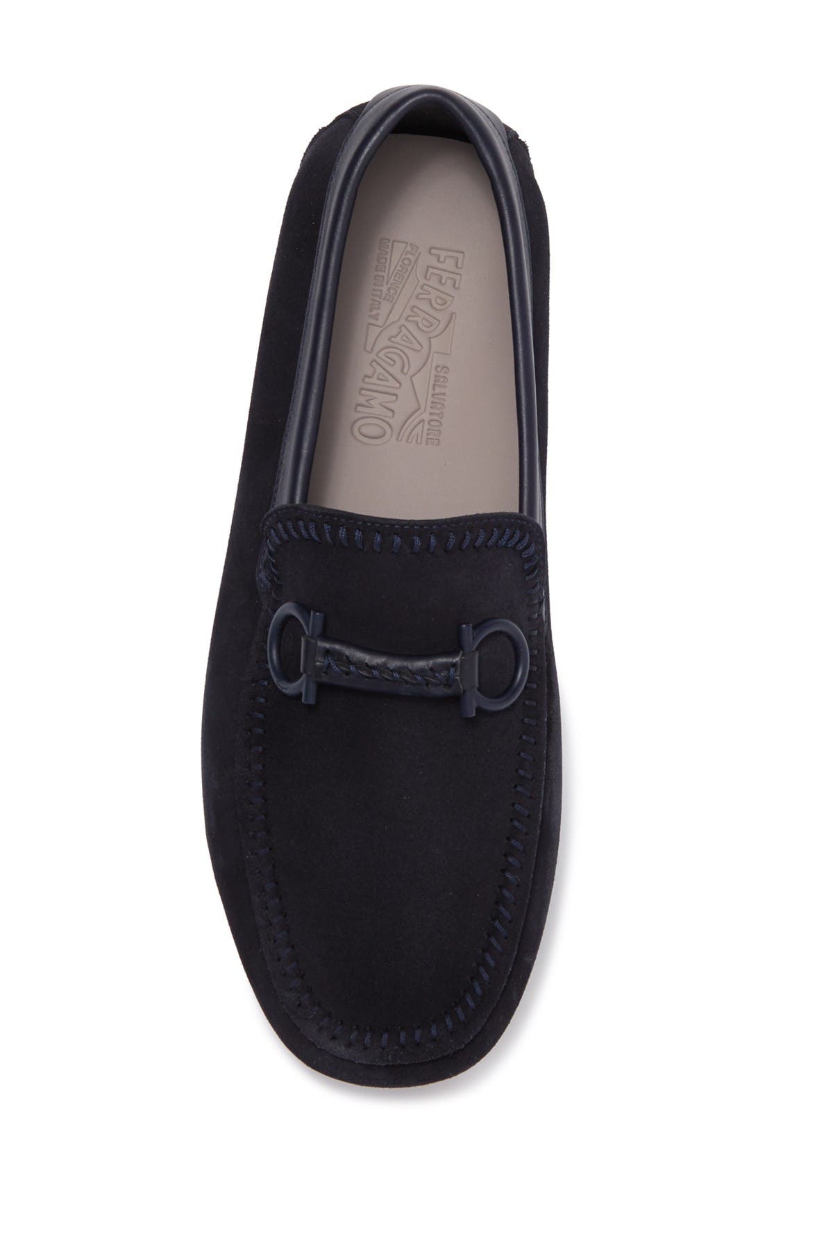 FERRAGAMO Gancini Strap Driver - Extra Wide Width, Alternate, color, 