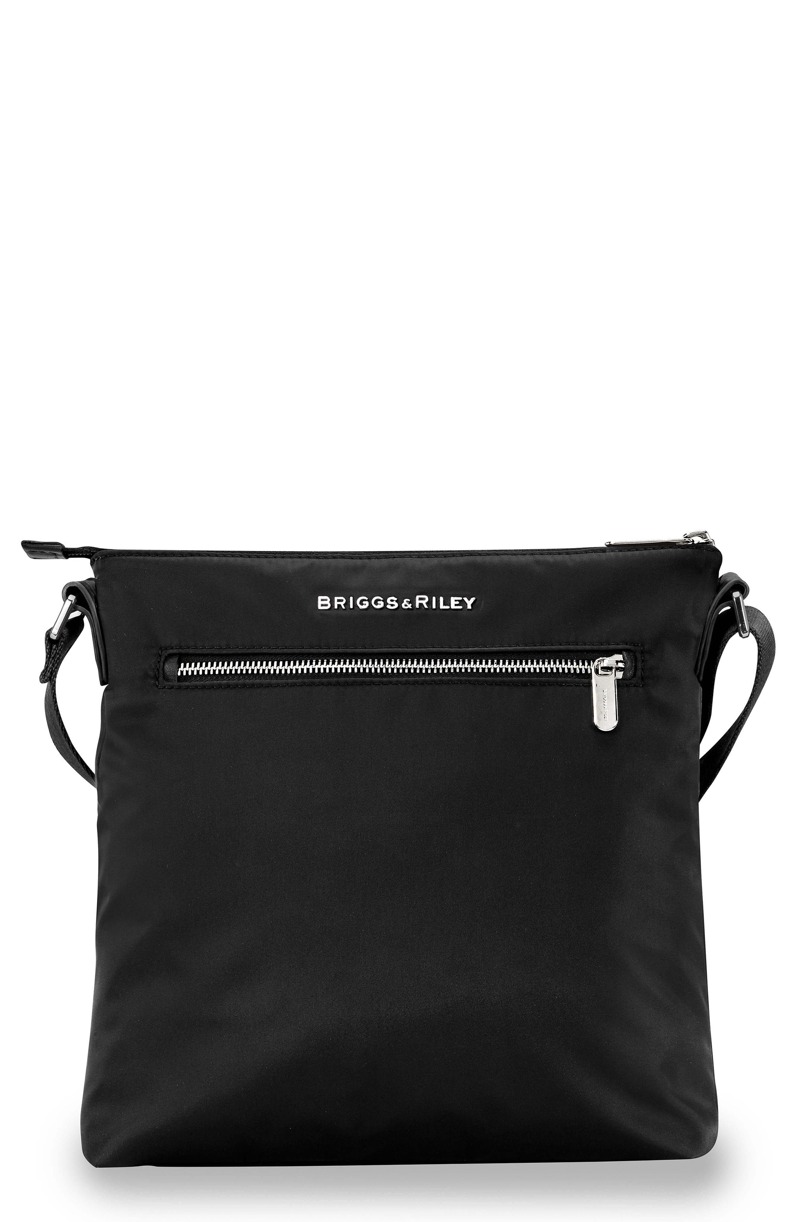 Briggs & Riley Rhapsody Water Resistant Nylon Crossbody Bag, Main, color, 