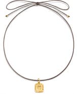 Monica Vinader Love Token Cord Necklace