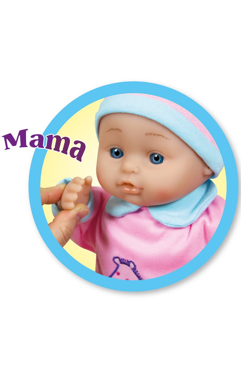 Lissi Doll 16 Inch Interactive Sounds Baby Doll, Pink & Blue Horse Outfit, Roleplay Toy, Alternate, color, Multicolored