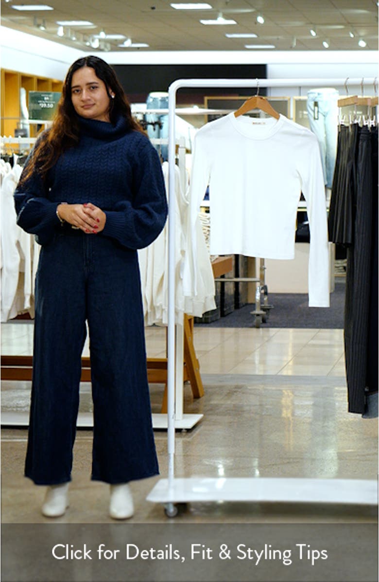 Lexi Sun-In Rib Long Sleeve T-Shirt, sales video thumbnail