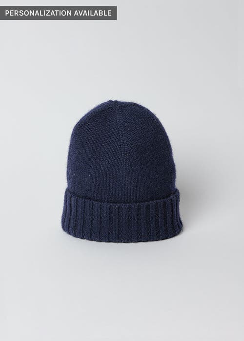 Hat Attack Classic Cashmere Slouch Hat In Blue