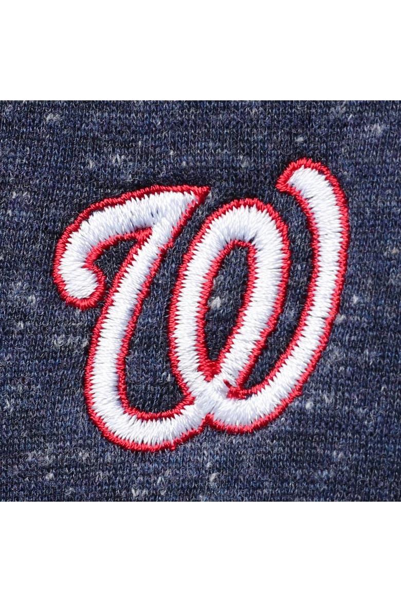 Women's johnnie-O Navy Washington Nationals Kennedy Slub Half-Zip Sweatshirt, Alternate, color, Navy