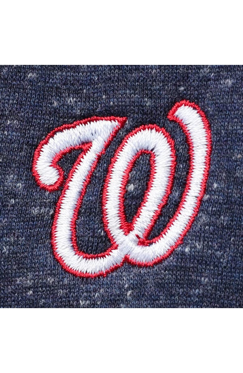 johnnie-O Women's johnnie-O Navy Washington Nationals Kennedy Slub Half-Zip Sweatshirt, Alternate, color,