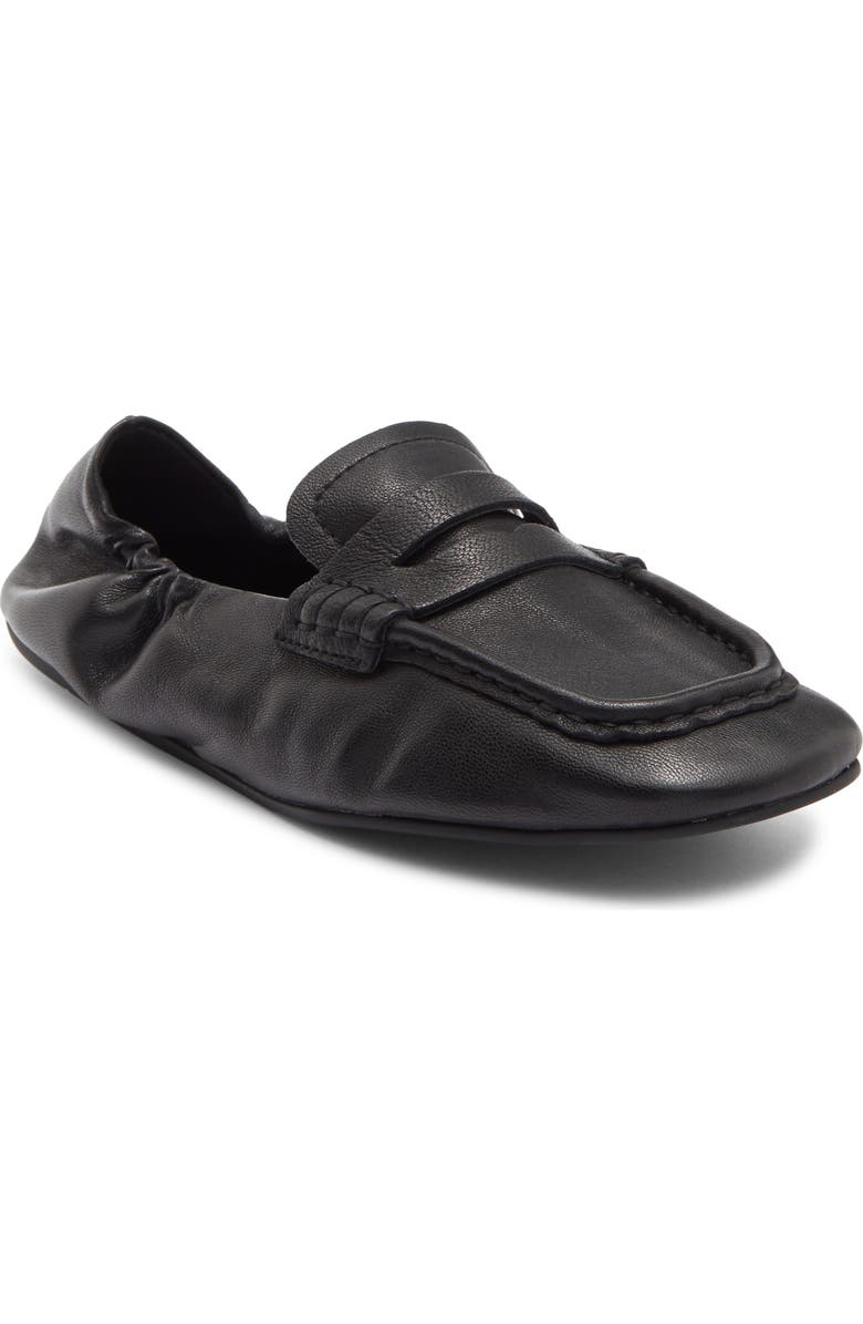 Steve Madden Eurry Penny Loafer, Main, color, Black Leather