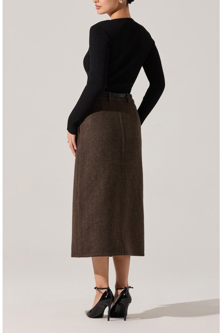 Lynly Ribbed Cutout Sweater, Alternate, color, BLACK
