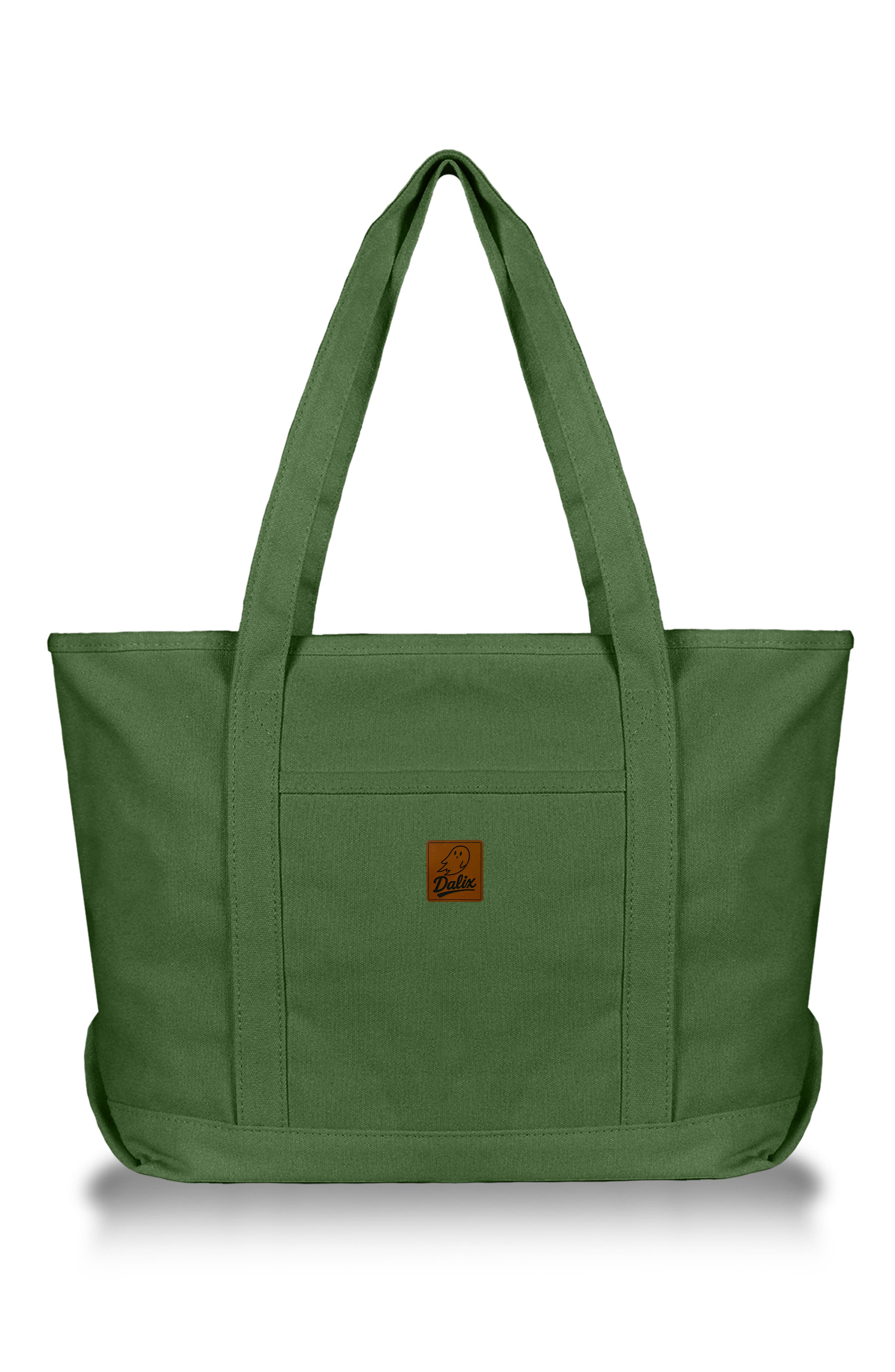 Ghost 23" Carryall Canvas Tote Bag, Alternate, color, Olive
