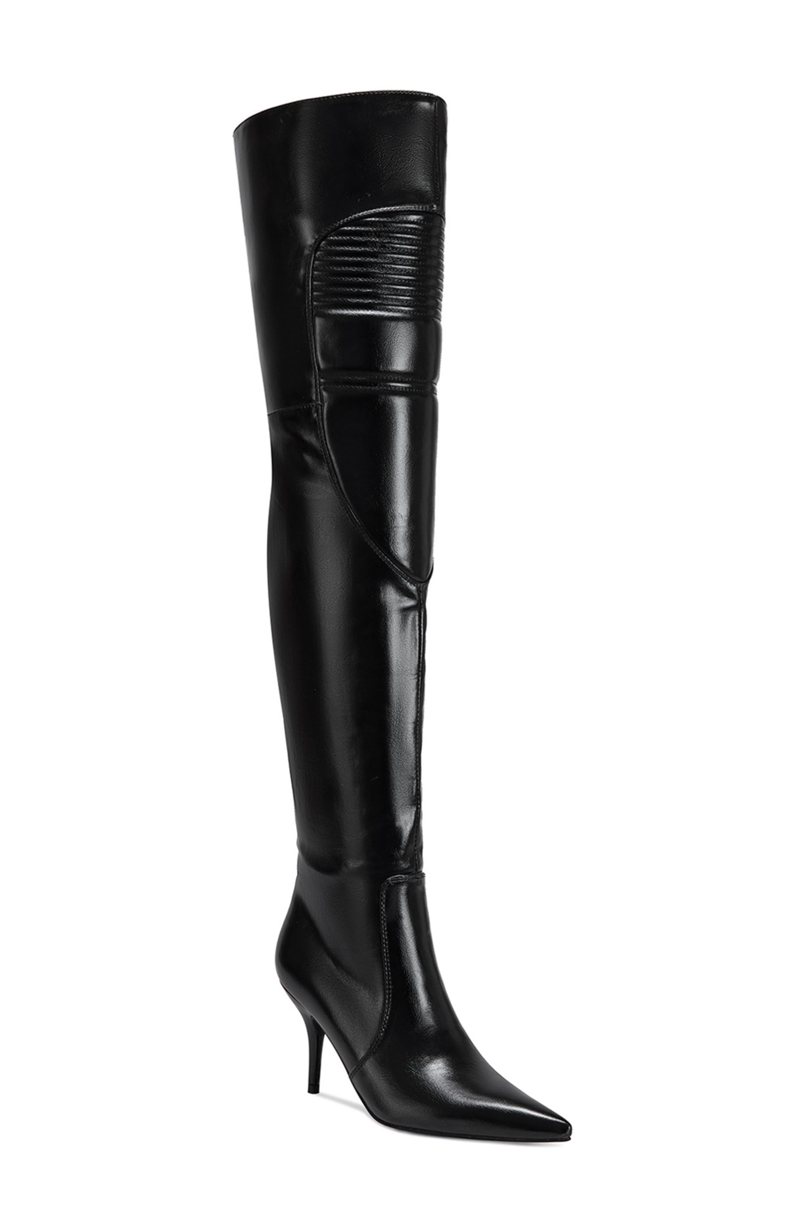 thigh high designer boots