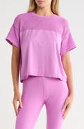 90 DEGREE BY REFLEX Seamless Net Worth Boxy T-Shirt