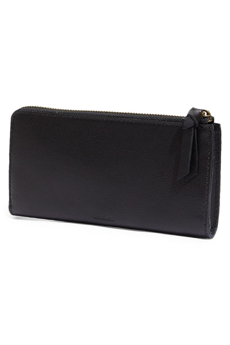 The Continental Zip Wallet, Alternate, color, TRUE BLACK