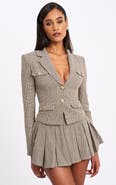 Miss Circle Oakley Long Sleeve Tailored Blazer Jacket