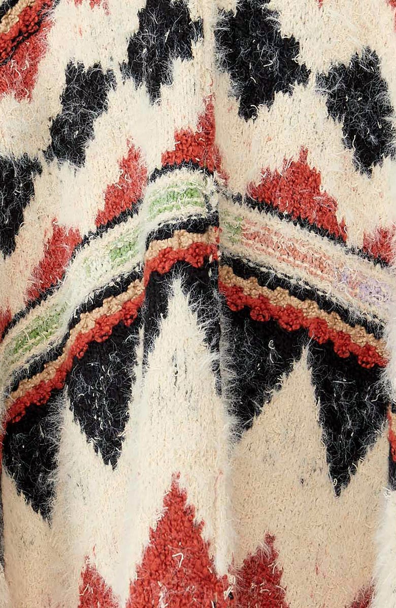 Free People Running Wild Poncho, Alternate, color, 