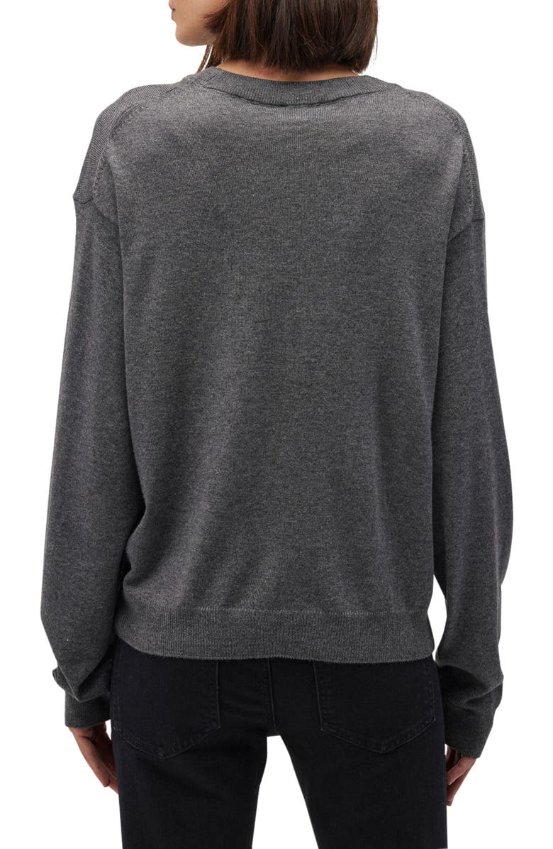 Mavi Jeans Oversize Crewneck Sweater, Alternate, color, 