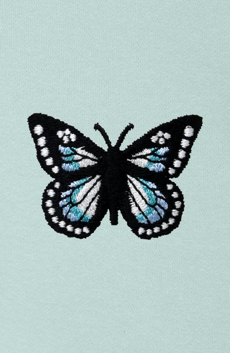 Dalix Womens Butterfly Midweight Fleece Jogger Pant, Alternate, color, Sea Foam