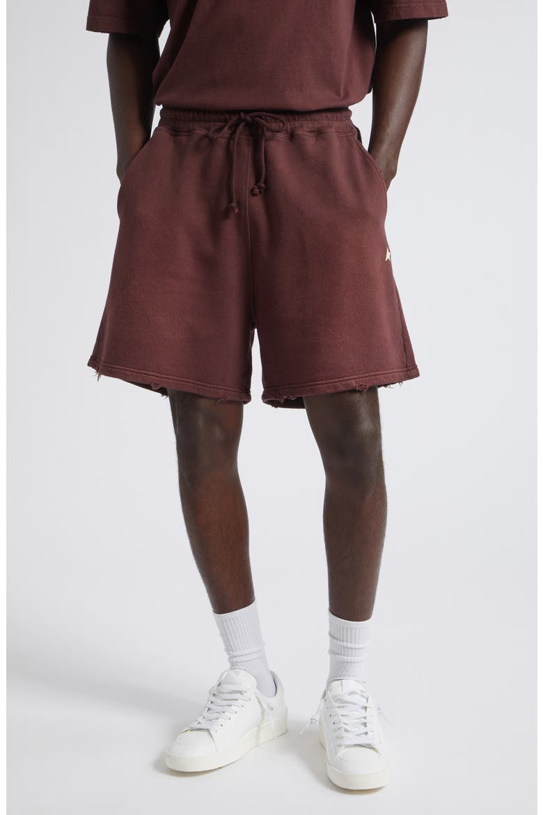 Star Unisex Wide-Leg Shorts, Main, color, WINDSOR WINE