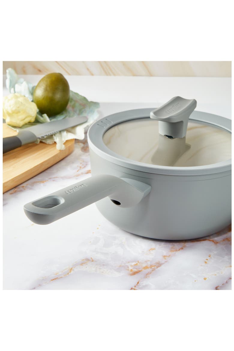 Leo Balance 2-Quart Sauce Pan, Alternate, color, MOON MIST