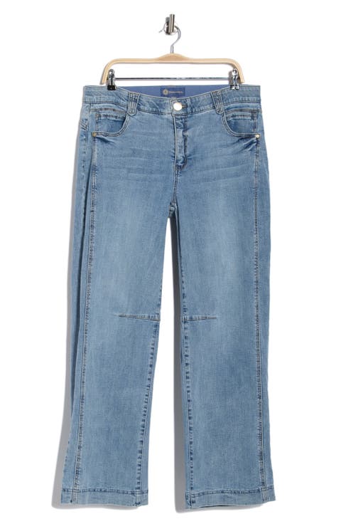 AbSolution Wide Leg Jeans (Plus)