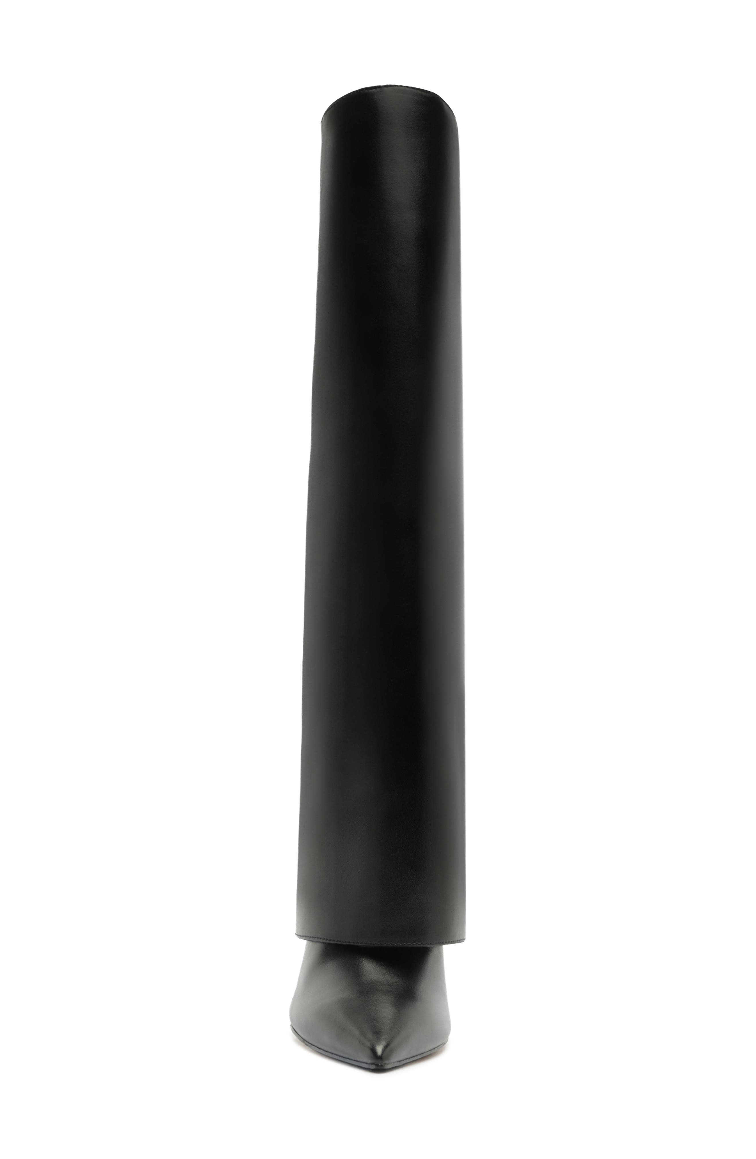 Holly Stiletto Boot, Alternate, color, BLACK