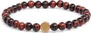 Caputo & Co. Men's Stone Bead Bracelet