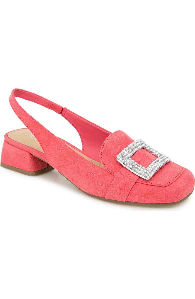 Reaction Kenneth Cole Lewis Slingback Pump, Main, color, Geranium Micro