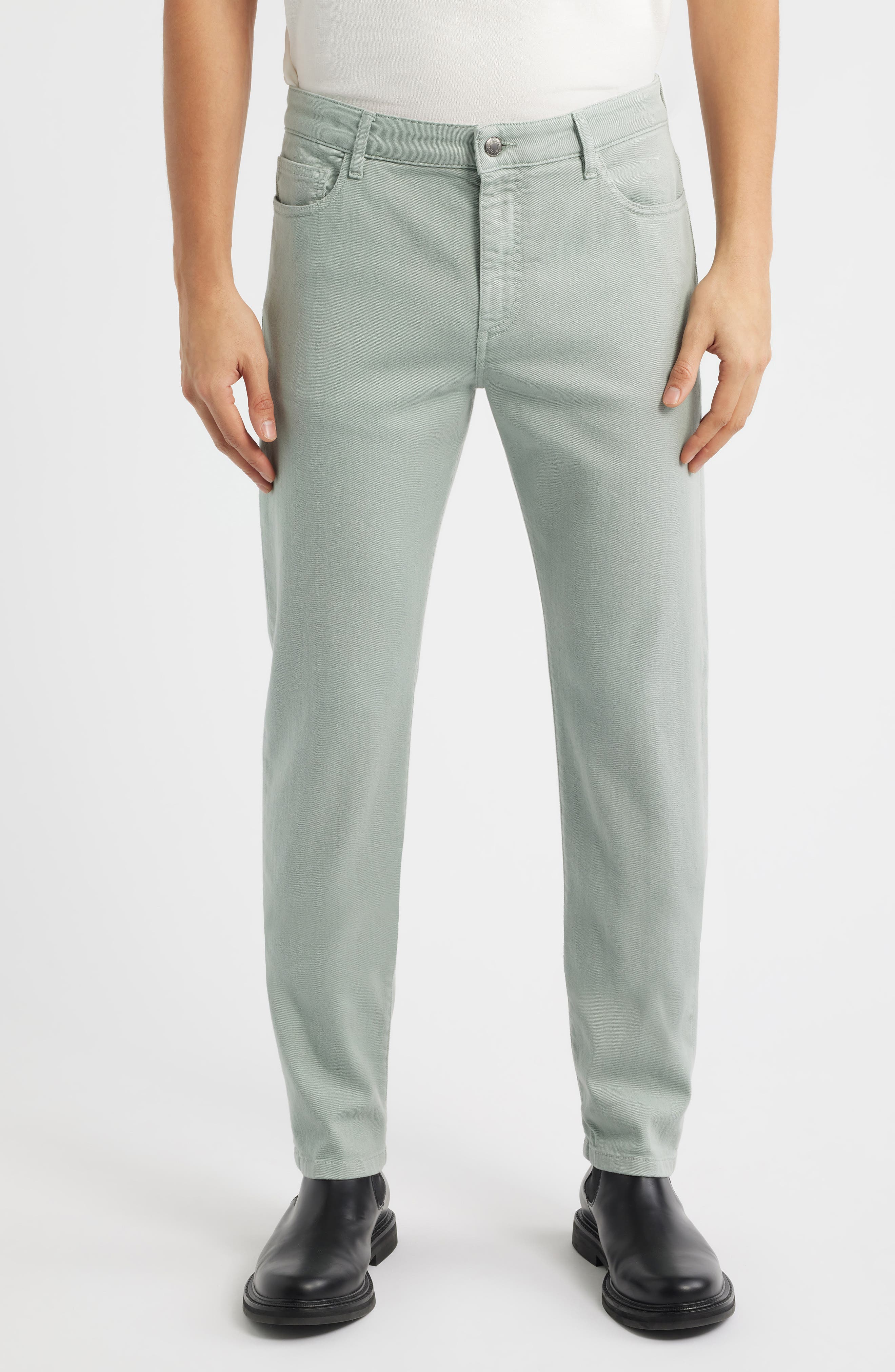 Garment Dyed Bull Denim Jeans