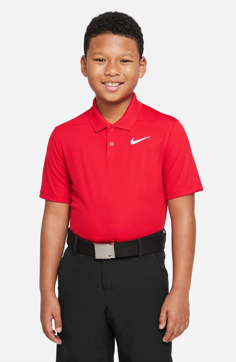 Kids' Short Sleeve Solid Polo (Little Kid)