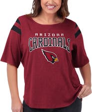 G-III 4HER BY CARL BANKS Women's G-III 4Her by Carl Banks Cardinal Arizona Cardinals Plus Size Linebacker T-Shirt