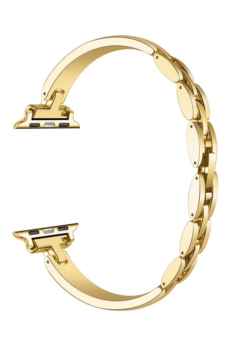 Alexis Apple Watch® Bracelet Watchband, Alternate, color, GOLD
