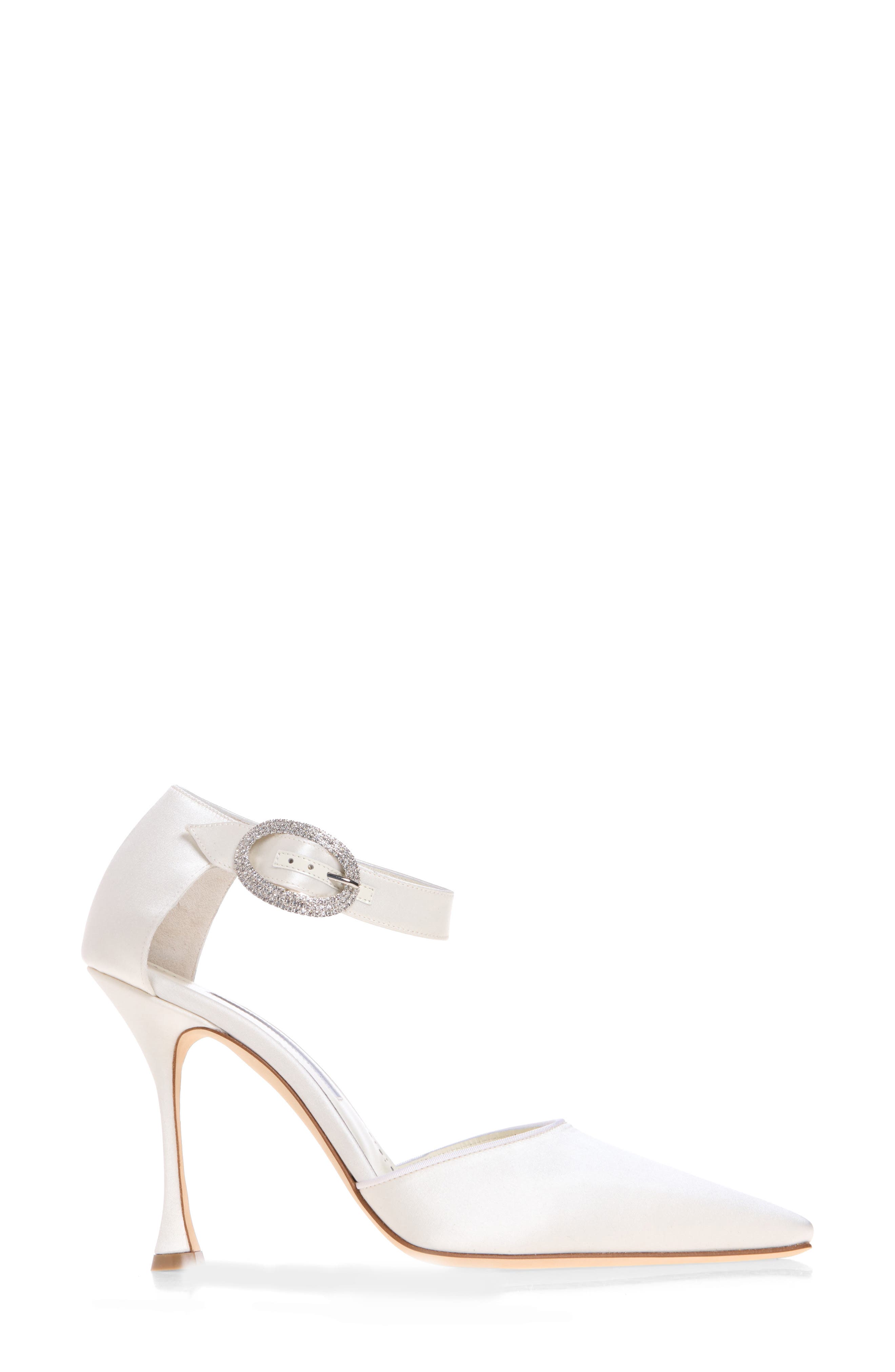 Zutonpla Ankle Strap Pump, Alternate, color, LIGHT CREAM