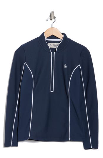 Original Penguin Midweight Textured Jacket In Purple