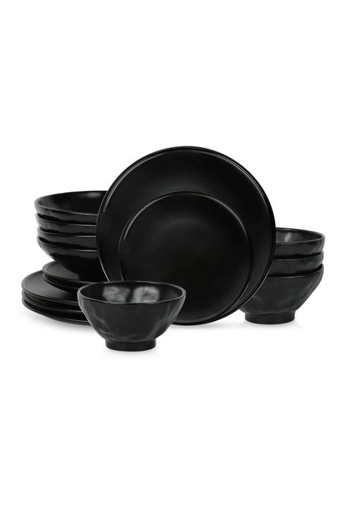 Nendo Stoneware 16-piece Dinnerware Set