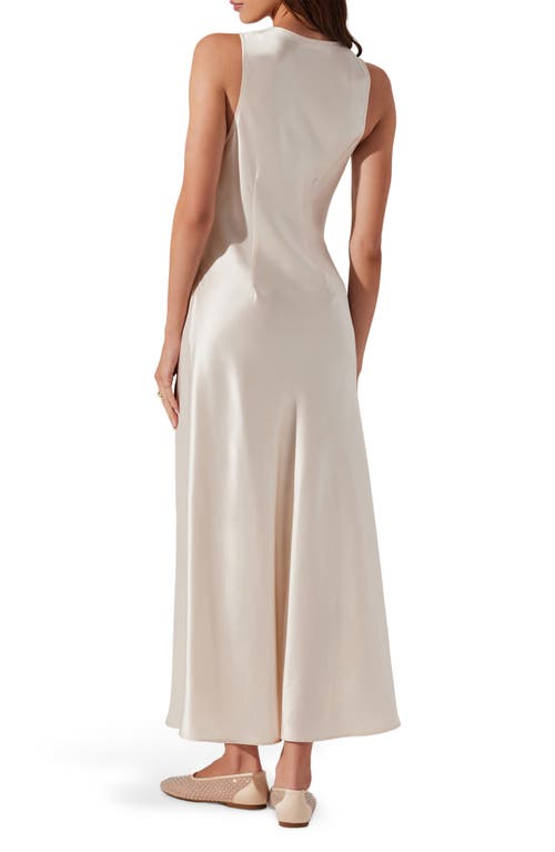 Astr The Label Ellora Sleeveless A-line Dress In White