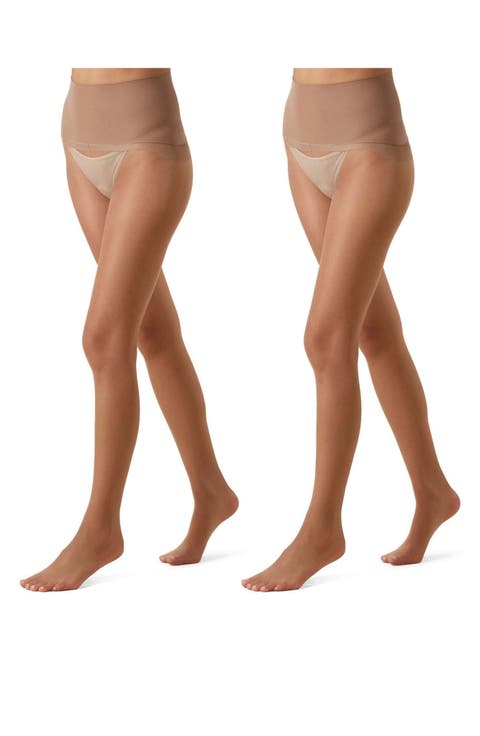 Crystal 2-Pack Sheer Tights