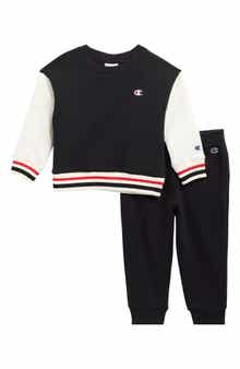 Kids' 2-Piece Oversized Crewneck Sweatshirt & Joggers Set