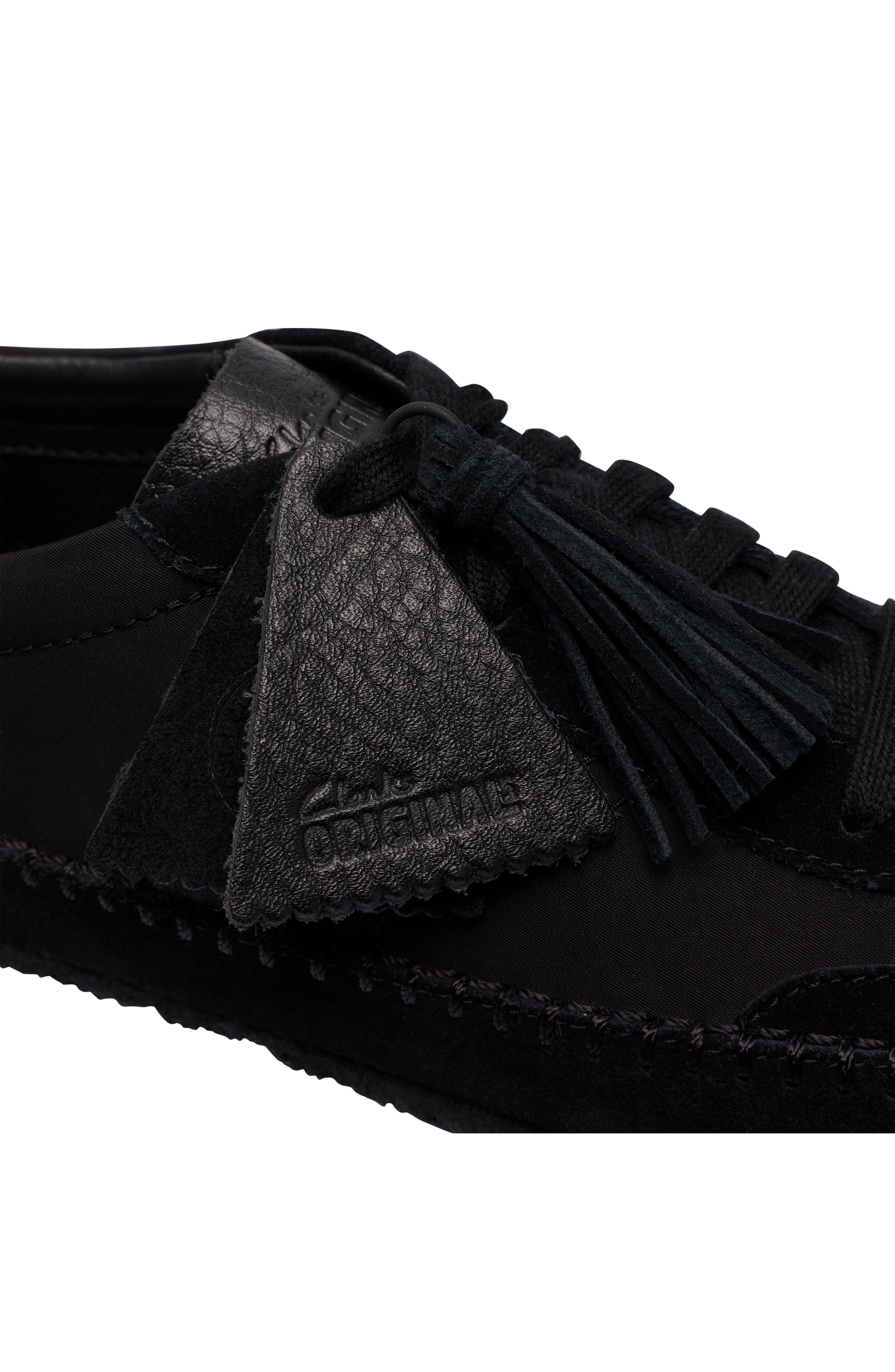 Clarks<sup>®</sup> Originals Tor Low Sneaker, Alternate, color, Black Suede