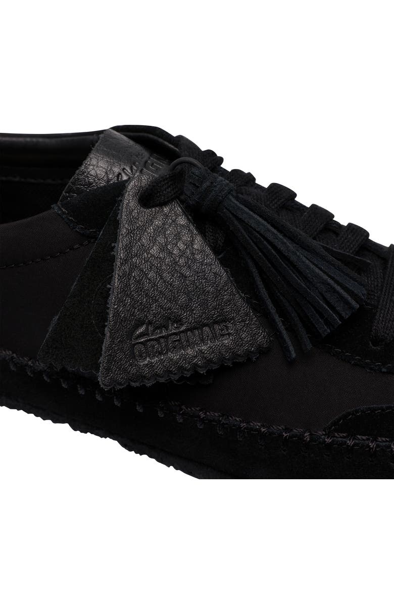 Clarks<sup>®</sup> Originals Tor Low Sneaker, Alternate, color, Black Suede