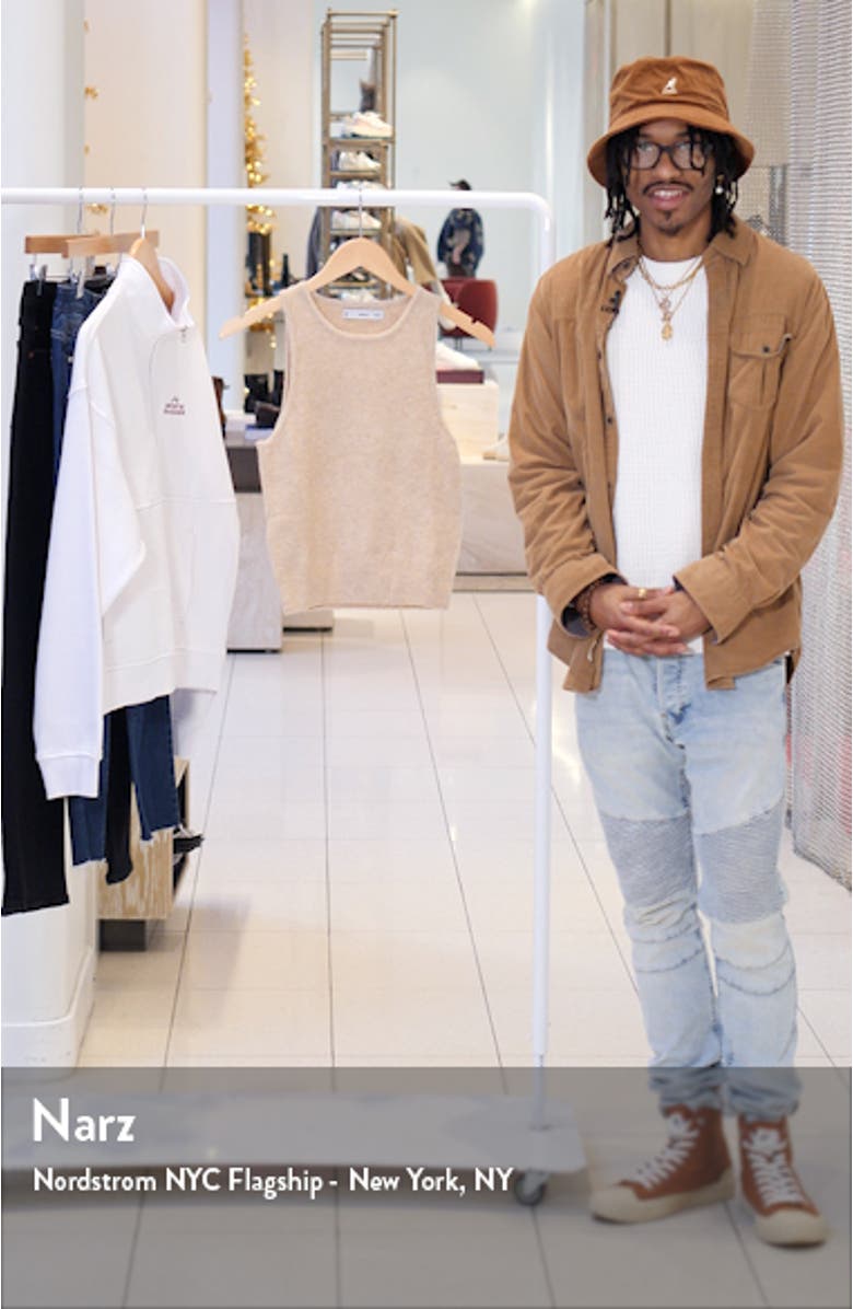 Agur Roll Edge Sleeveless Top, sales video thumbnail