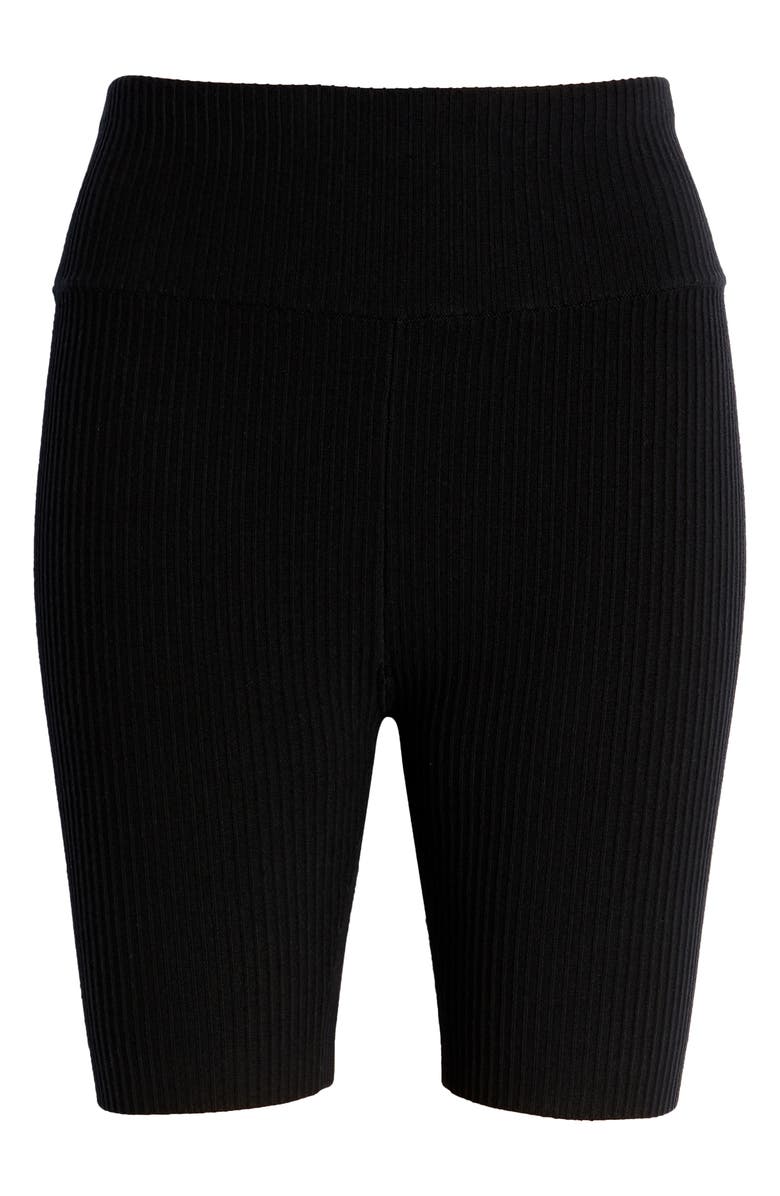Good American Sweater Knit Bike Shorts, Alternate, color,