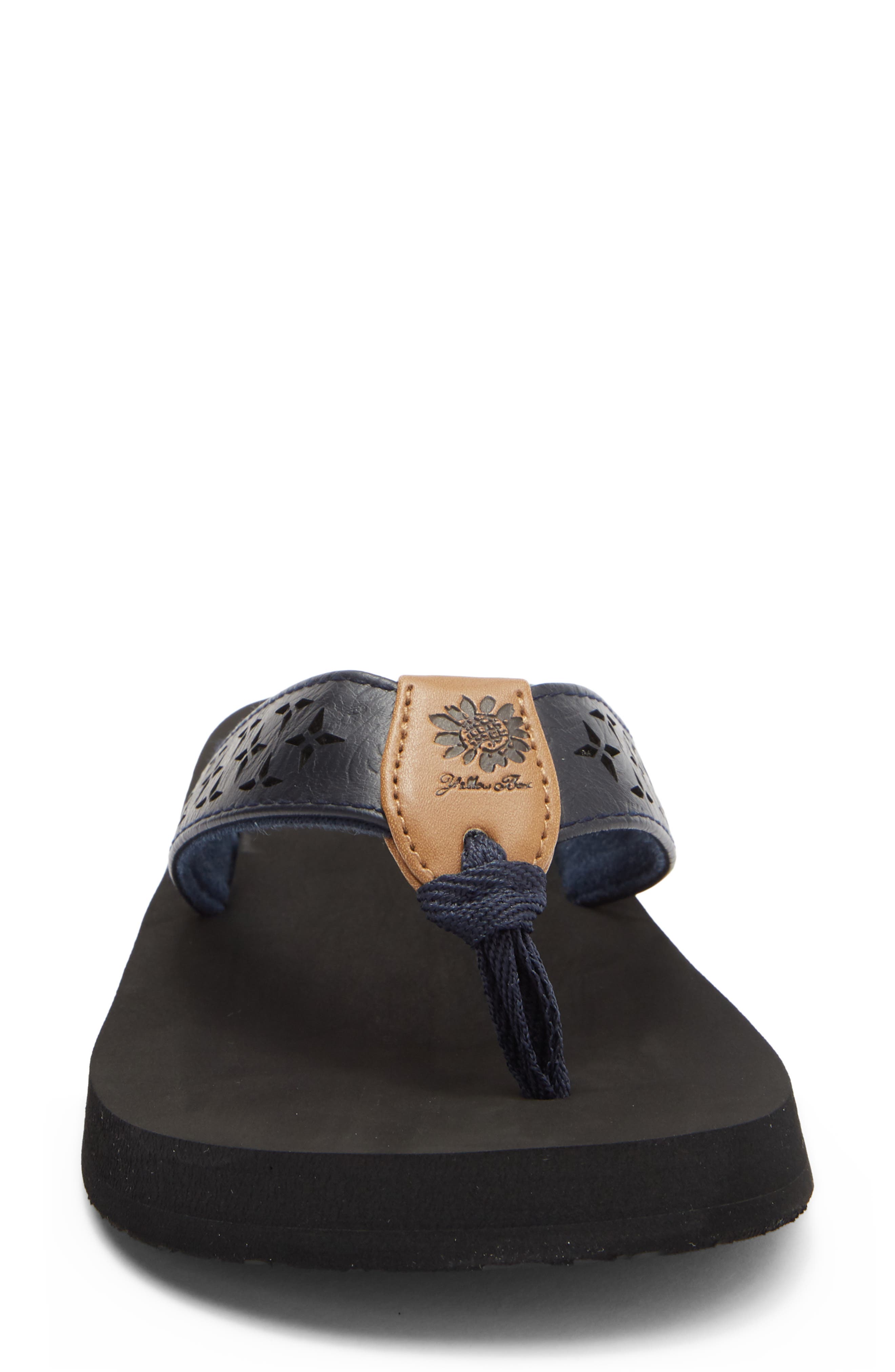 Yellow Box Premium Benji Flip Flop, Alternate, color, Navy