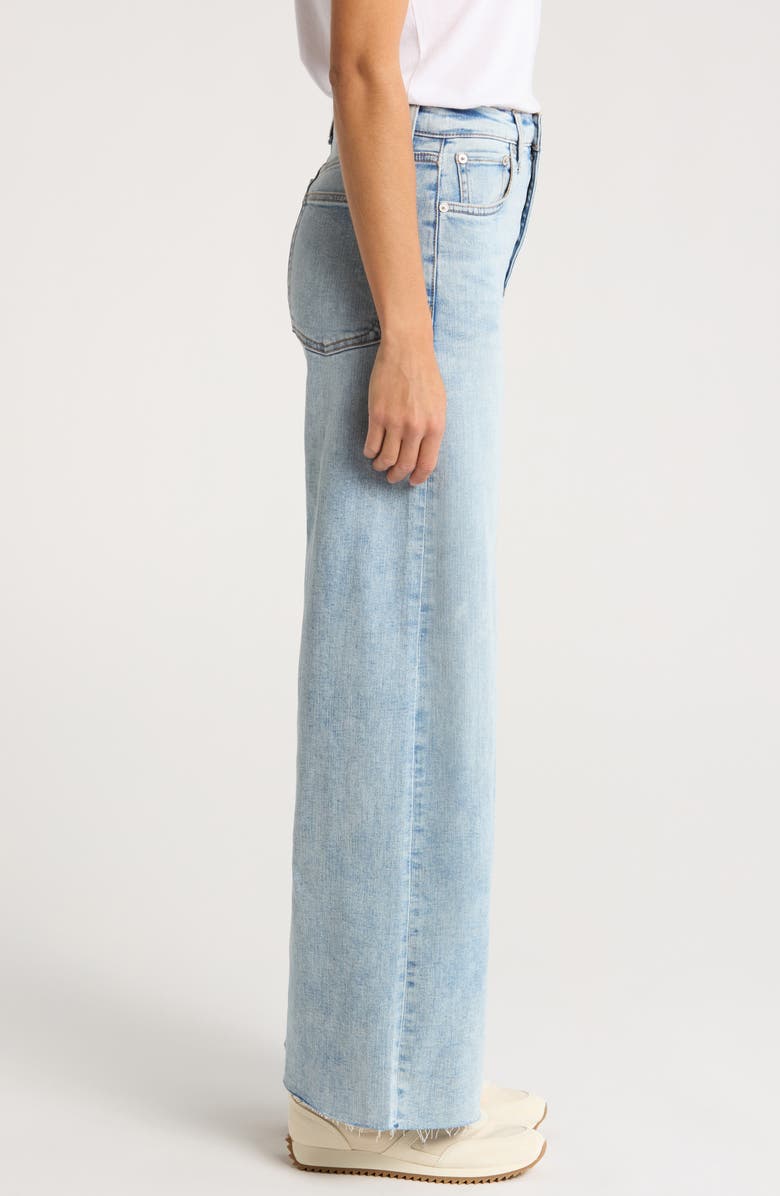 rag & bone Sofie High Waist Wide Leg Jeans, Alternate, color, Lou1