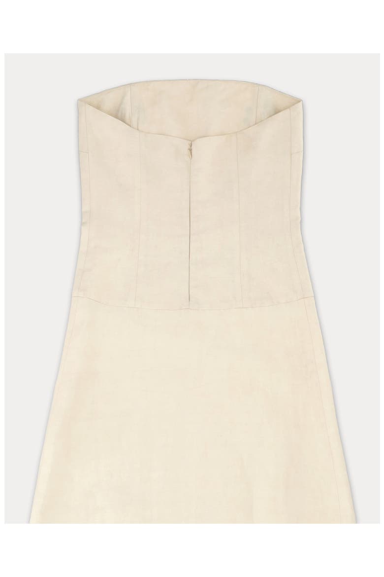 Anouk Embroidered Linen Dress, Alternate, color, White