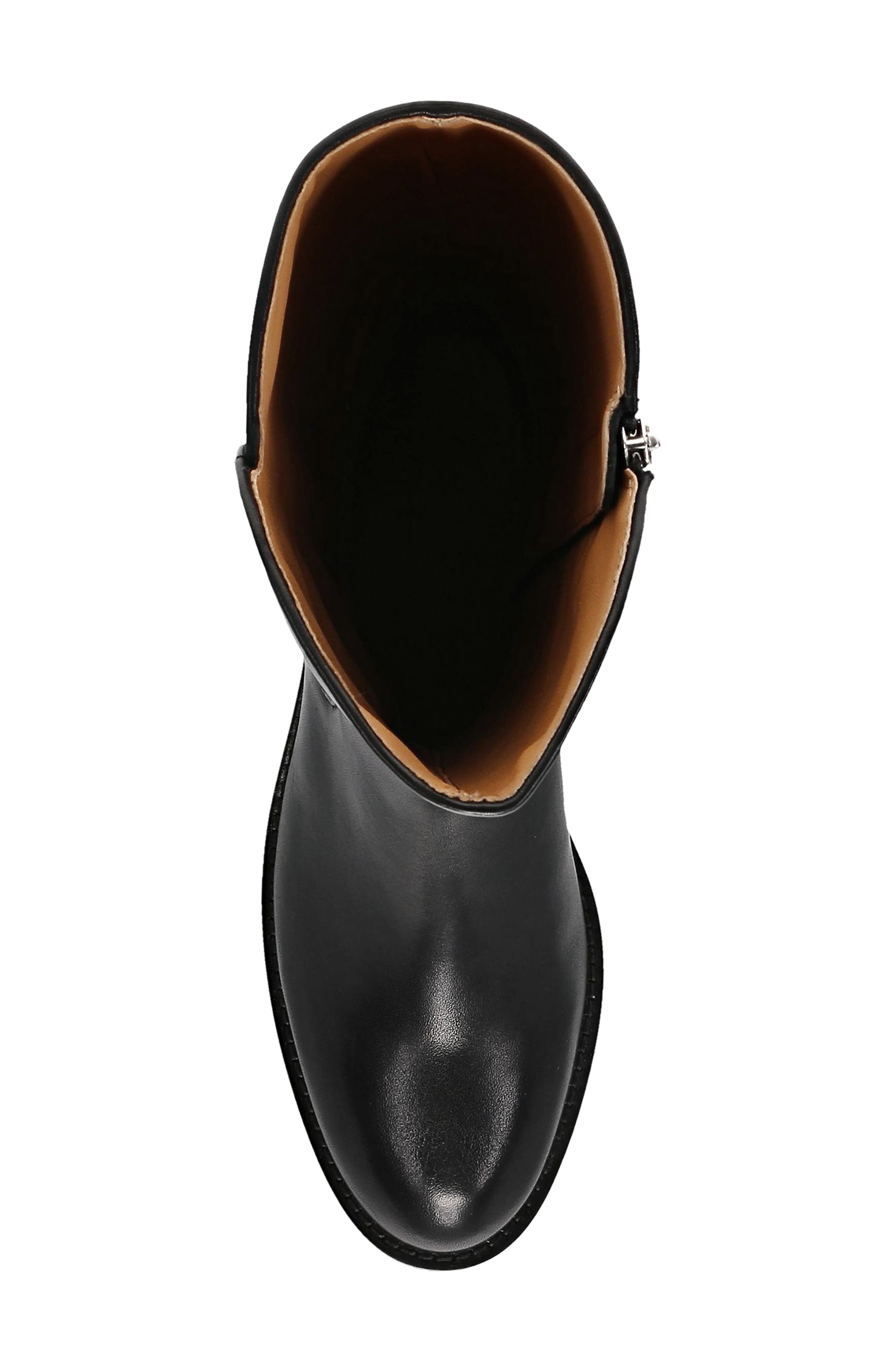 Frye Carson 2 Piping Knee High Boot, Alternate, color, Black