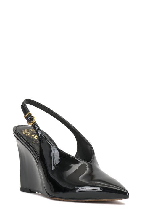 Meristi Slingback Pointed Toe Wedge Pump (Women)