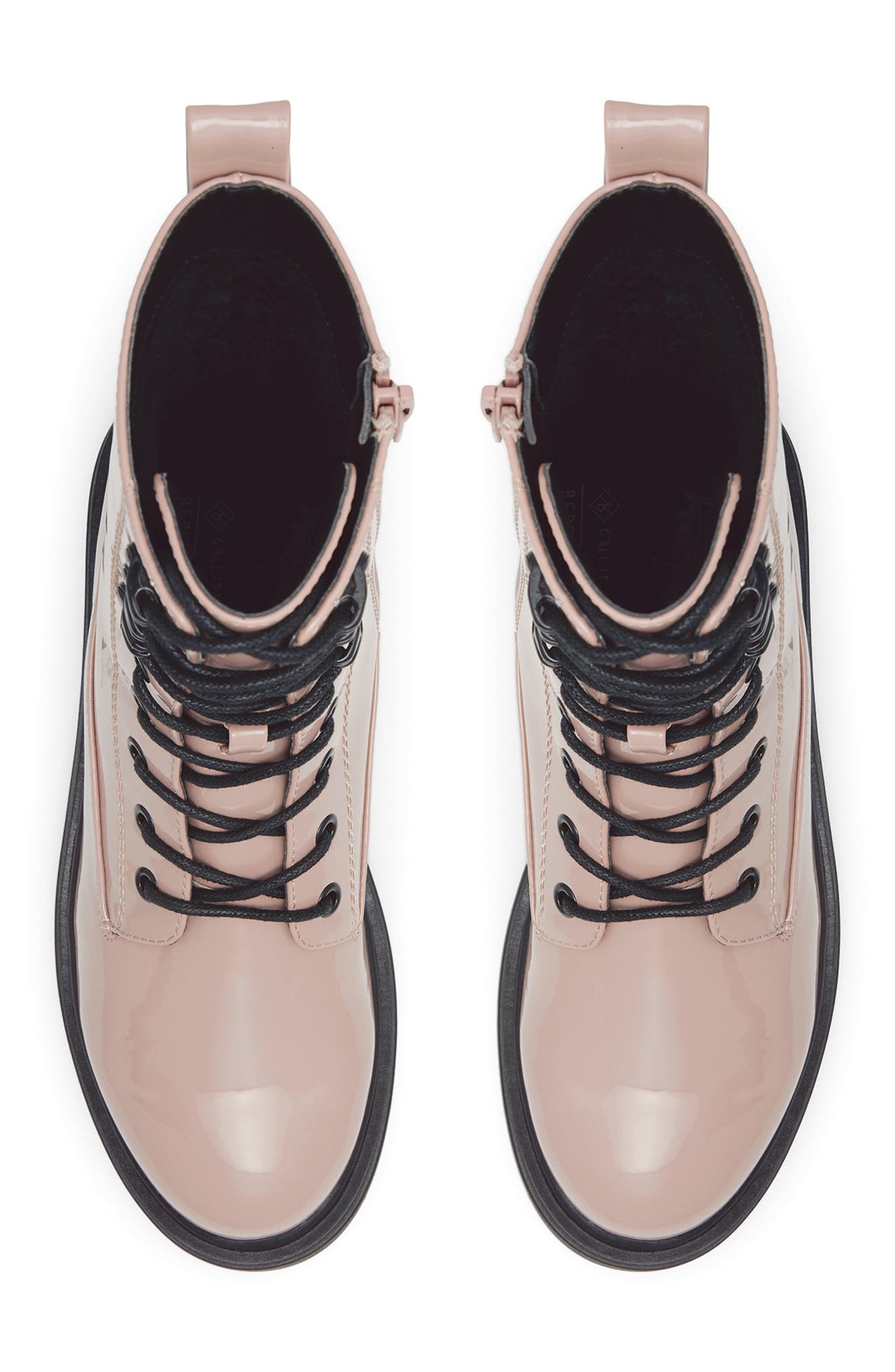 Call It Spring By Aldo CALL IT SPRING Synthetic Patent Lace-Up Boot ...